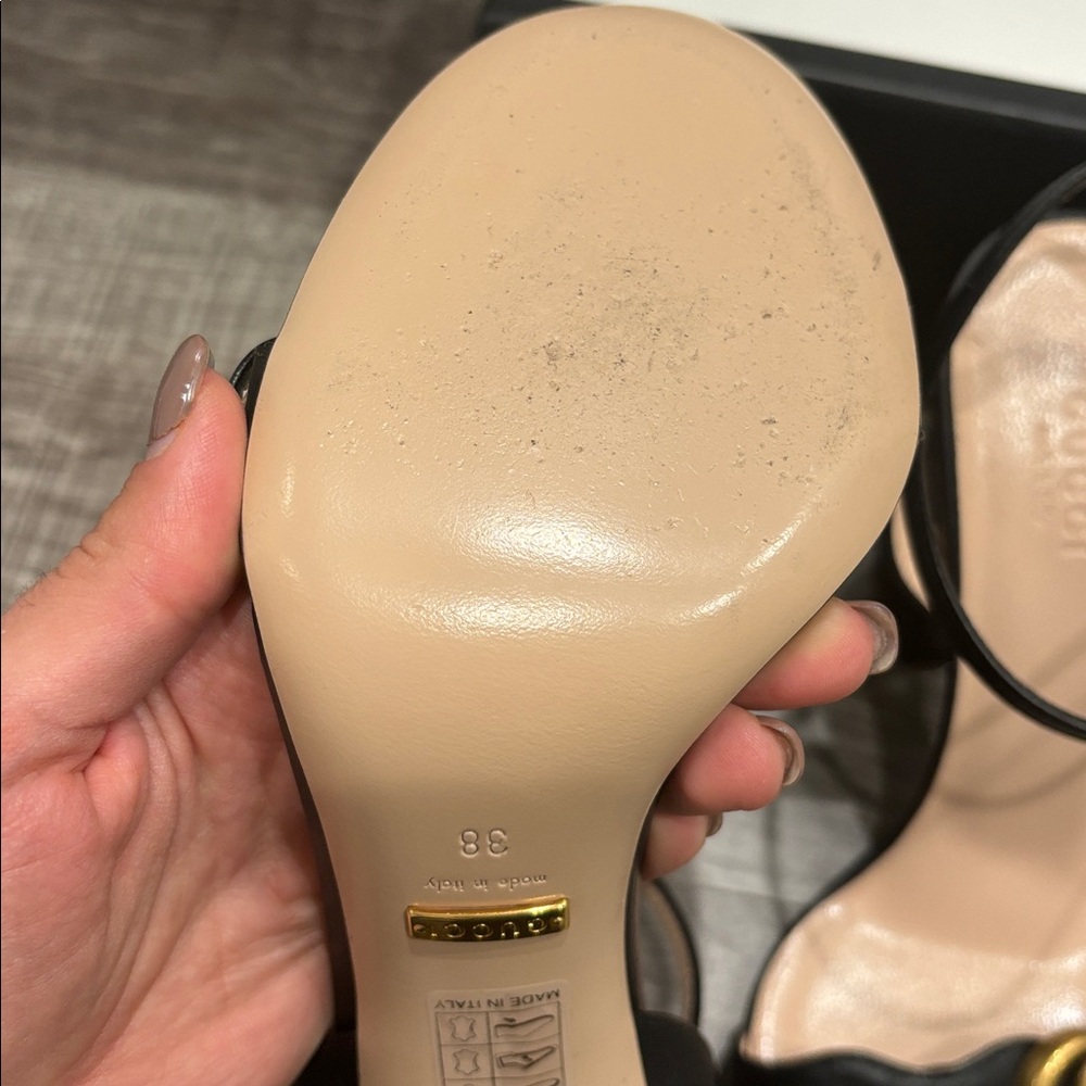Gucci Marmont High Heel Sandals - Picture 4 of 6